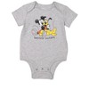 Disney Baby Girls 3 Pack Bodysuits Newborn to Infant Sizes (Newborn - 24 Months) - 4 of 4