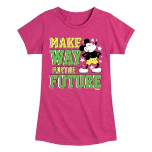 Girls' - Disney - Make Way For The Future Fitted Short Sleeve Graphic T-Shirt - 1 of 4