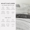 8PC Bedding Bundle, Patterned Duvet Cover, White Comforter and Solid Sheet Set - Becky Cameron - 4 of 4
