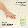 KeaBabies 2-Pack Isla Mini Crib Sheets, Pack and Play Sheets Fitted, Pack N Play Sheets, Fitted Crib Sheet - 3 of 4