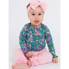 RuffleButts Baby Girls Knit Long Sleeve Ruffle Layering Bodysuit - 3 of 4
