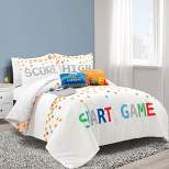 Video Games Reversible Oversized Kids' Comforter Bedding Set - Lush Décor