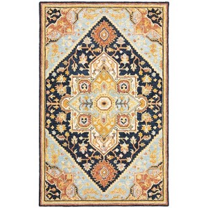 Oriental Weavers Alfresco 28408 Navy/ Rust Indoor Area Rug - 5' x 8' - 1 of 4