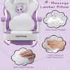 Hoffree Cute Pink Gaming Chair Girls Ergonomic Desk Chair with Footrest & Massage Lumbar - 4 of 4