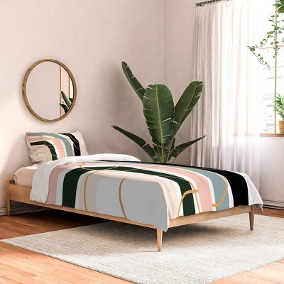Aleeya Jones Unsettled Rainbow Comforter Set - Deny Designs