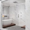 CASAINC 4-Way Shower System with LED and Music Player in Brushed Nickel - 3 of 4