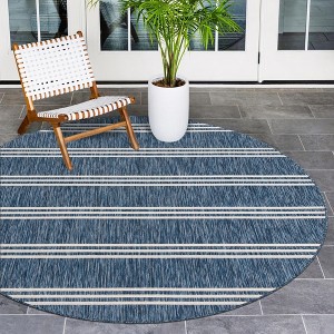 Jill Zarin Outdoor Anguilla Striped Woven Area Rug - 1 of 2