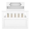 Whisen Twin Size Captain Platform Bed Frame with Storage Bookcases, Drawers and Shelves - 4 of 4