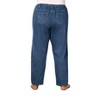 Women's Plus Size Premium Relaxed Leg Five Pocket Denim Jeans - On The Plus Side - image 2 of 3