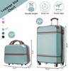 20"/24"/28" Hardshell Luggage, Lightweight Spinner Suitcase with TSA Lock, with/without Cosmetic Case 4M -ModernLuxe - 2 of 4