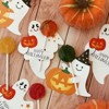 Wrapables Halloween Lollipop Paper Card Candy Holders, Party Supplies, Decorations, Party Favors (100pcs), Ghosts and Pumpkins - 3 of 4