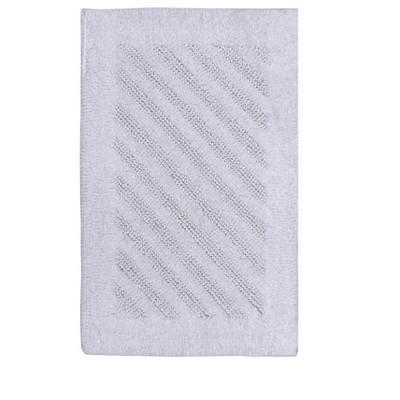 Knightsbridge Shooting Star 220 GSF Reversible Bath Rug 22 x 60 - White
