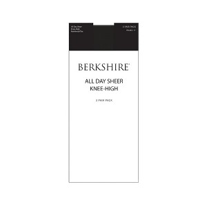 Berkshire 3 Pair Pack  All Day Sheer Knee High with Reinforced Toe - 6528 - 1 of 1