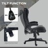 Resenkos Computer Desk Chair, 6 Point Vibrating Massage Office Chair With Heat, Linen High Back Massage Desk Chair, Black - 4 of 4