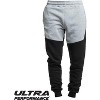 Ultra Performance Mens 3 Pack Fleece Active Tech Joggers | Active Bottoms with Zipper Pockets 3pk - 2 of 4