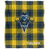 The University Of Toledo Campus Plaid Spirit Silky Touch Super Soft Throw Blanket 50x60 - 2 of 4