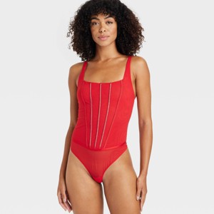 Women's Rhinestone Lingerie Bodysuit - Auden™ - 1 of 4