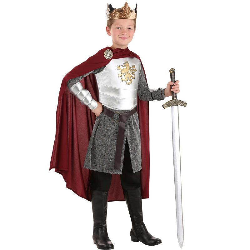 HalloweenCostumes.com Lionheart Knight Boy's Costume, 1 of 3