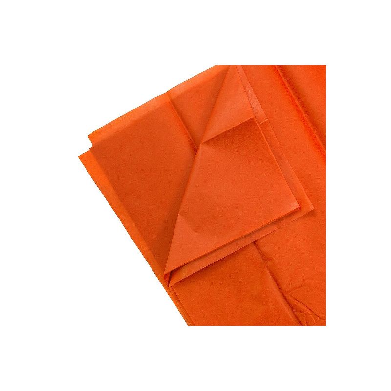 JAM Paper Gift Tissue Paper Orange 10 Sheets/Pack 1152361, 3 of 4