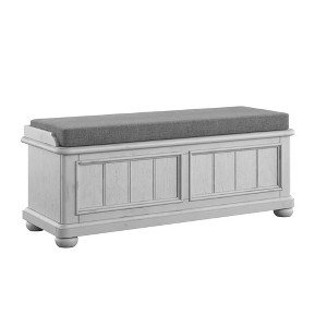 NicBex Storage Bench Shoe Organizer Bench with Shoe Storage Hidden Compartments for Bedroom and Entryway - 1 of 4
