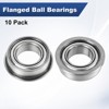 Unique Bargains Durable Chrome Steel Flanged Ball Bearing 10 5mm x 9mm x 3mm - 4 of 4