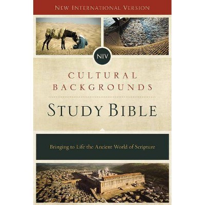 Cultural Backgrounds Study Bible-NIV - by  Zondervan (Hardcover)