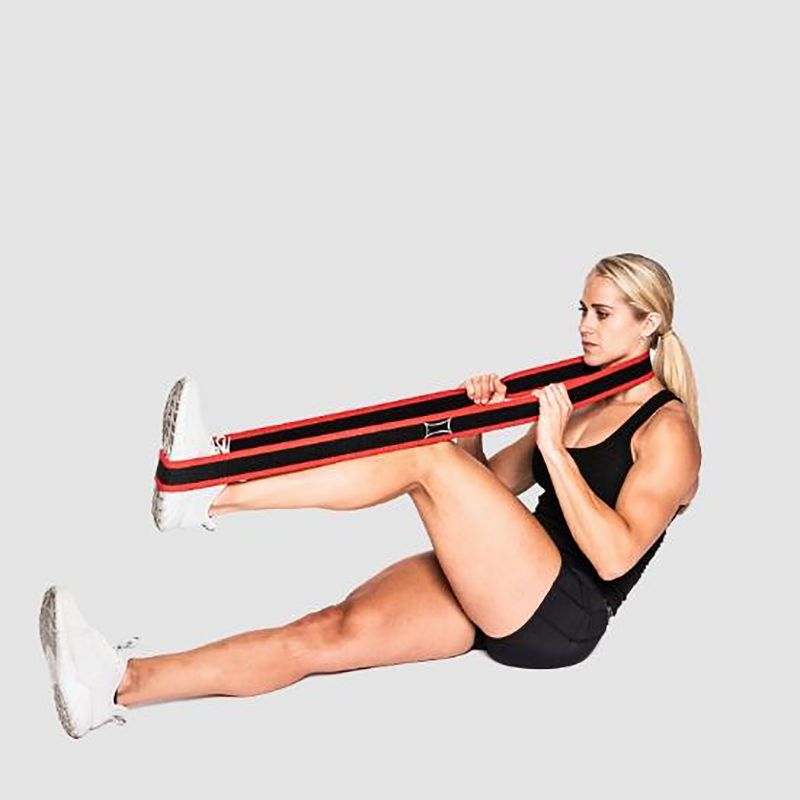 Sling Shot 36" Mammoth Resistance Band by Mark Bell - Red/Black, 4 of 6