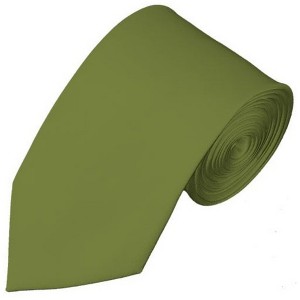 Men's Solid Color Slim 2.75 Inch Wide And 58 Inch Long Neckties - 1 of 4