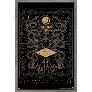 Trends International Liquid Death - Oracle Framed Wall Poster Prints - 1 of 4