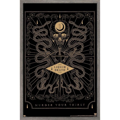 Trends International Liquid Death - Oracle Framed Wall Poster Prints ...