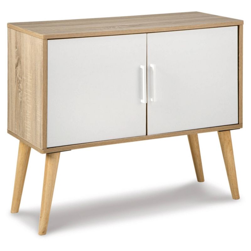 Orinfield Accent Cabinet Natural/White - Signature Design by Ashley, 1 of 9