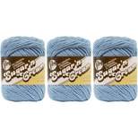 (Pack of 3) Lily Sugar'n Cream Yarn - Solids-Light Blue