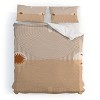 Deny Designs Iveta Abolina Celestial Arches Duvet Cover and Pillow Shams Tan - 2 of 4