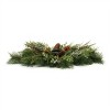 Mixed Pine Juniper Candle Holder 28"L - 2 of 3