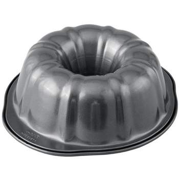 P&P CHEF Nonstick Angel Food Cake Pan, 10 Inch Cake Pan Round Baking Tin,  Tube Pan for Baking Pound Cake, Conical Hollow & One-piece Design,  Stainless