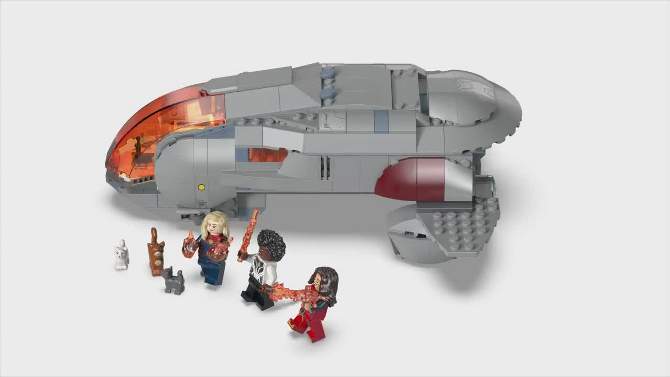 LEGO Marvel The Hoopty Super Hero Spaceship Building Toy Set 76232, 2 of 8, play video