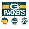 Evergreen Green Bay Packers Burlap 3' x 5' Flag, Premium Single Sided Printed with Grommets, Printed In The USA - 4 of 4