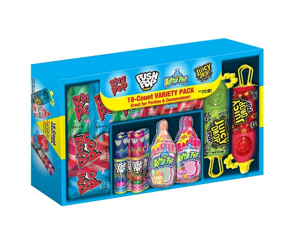 Ring Pop Lollipops and Hard Candies Variety Pack - 18ct
