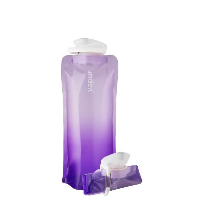 Vapur Anti-Bottle Collapsible Wide Mouth Water Bottle 23 oz. Lavender (10282)