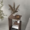NicBex 3-Tier Modern Small End Table with Open Shelves,Wood Finish Side Table,Coffee Table for Bedroom,Living Room - 2 of 4