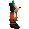 Gemmy Airblown Inflatable Minnie Dressed In Pumpkin Outfit Disney, 3.5 ft Tall, Multicolored - 4 of 4