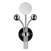 CWI Lighting Element 1 Light Wall Light With Polished Nickel Finish - 3 of 4