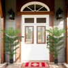 XINGHANZHENXUAN 2 Pcs Simulation 18 Loose Tail Sunflower Plant Green Pot, Living Room Home Decorator - 2 of 4