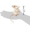 Folkmanis Puppets Mini White Mouse Finger Puppet 2776 - 3 of 4
