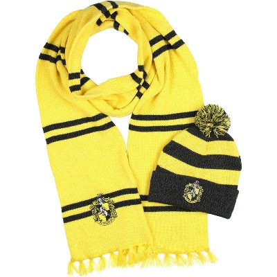 Harry Potter Hufflepuff Scarf And Beanie Set : Target