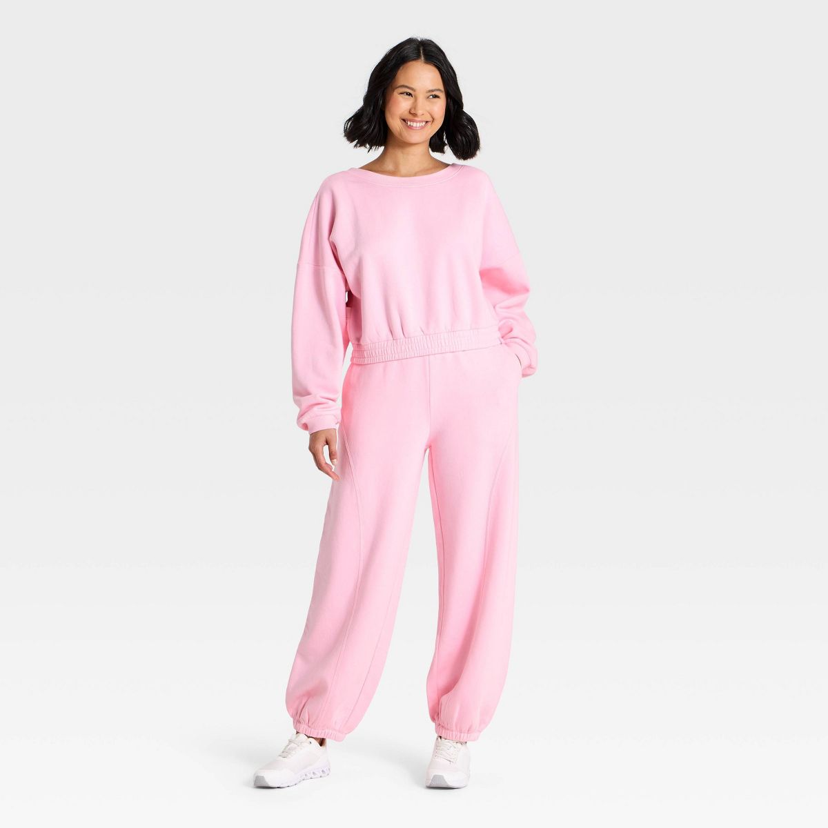 Women's Active Wrap Back Crewneck Pullover - JoyLab™ - thumbnail 9