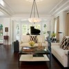 LLHZSY 4-Light 20 4/5" Matte Black Ceiling Chandelier with Cloud Glass Shades for Kitchen, Dining Room, Bedroom, Living Room, Hallway - 4 of 4