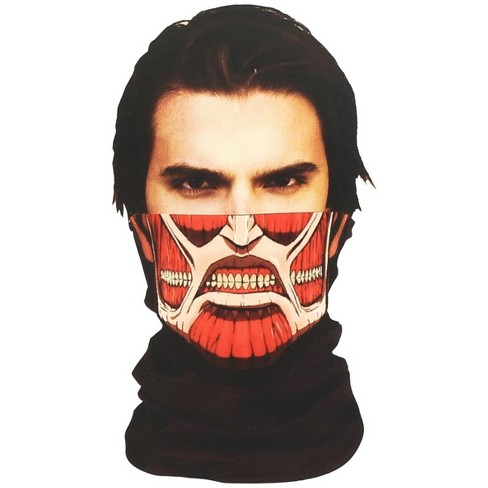 Nerd Block Attack on Titan Multi-Functional Scarf/Mask - image 1 of 1