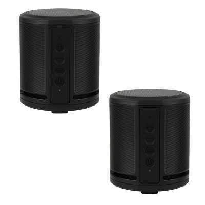 Altec Lansing HydraOrbit EverythingProof Bluetooth Speaker 2-Pack, Black