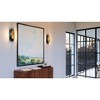 Urban Ambiance Luxury Contemporary Wall Sconce 15.125''H x 5.375''W,  Midnight Black Finish,  Gambier Collection, UHP3863 - 2 of 4